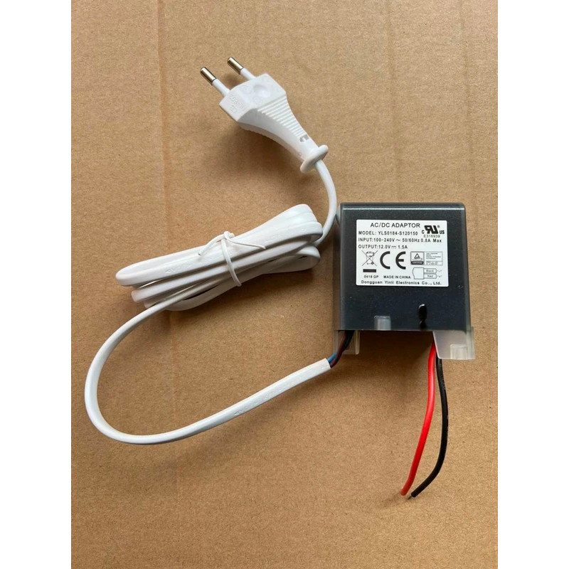 เหมาะสําหรับน้ําไหมขัดฟันฟลัชชิงอุปกรณ์ชาร์จ YLS0184-S120150 12.0 V 1.5A