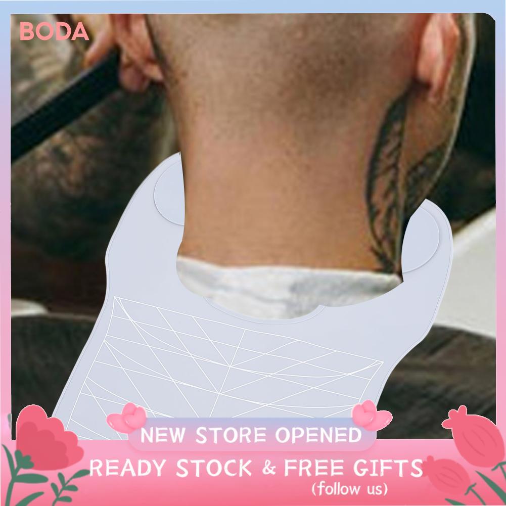Boda Boda ตัดผม Cape Dye ปลอกคอห่อคอสำหรับ Home (สีเทา)
