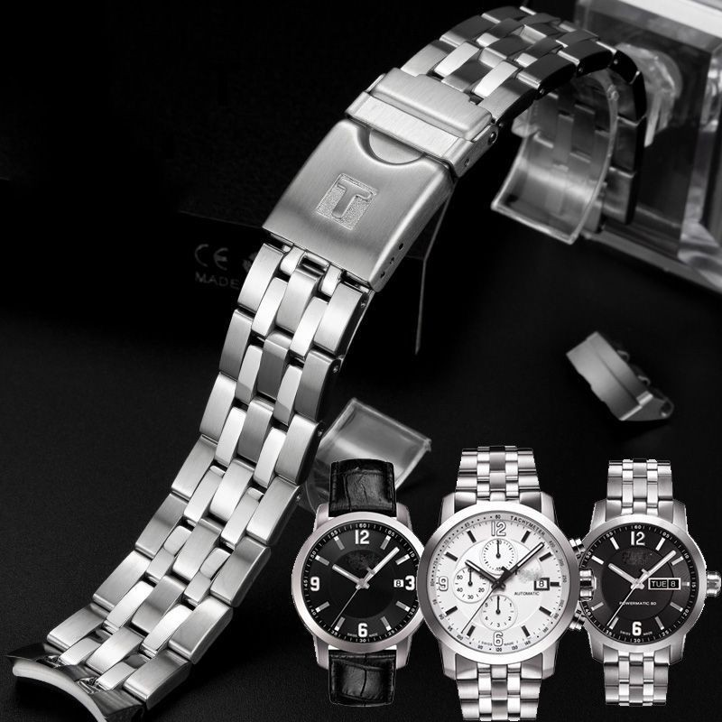 Tian T055 Shuttle Steel Band 1853PRC200 Strap T055407/ T417055427ลิงค์นาฬิกาสแตนเลส