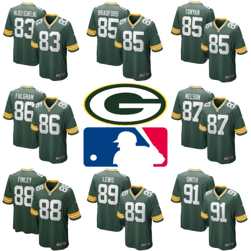 Jersey เชียร์ทีม Packers สำหรับผู้ชาย