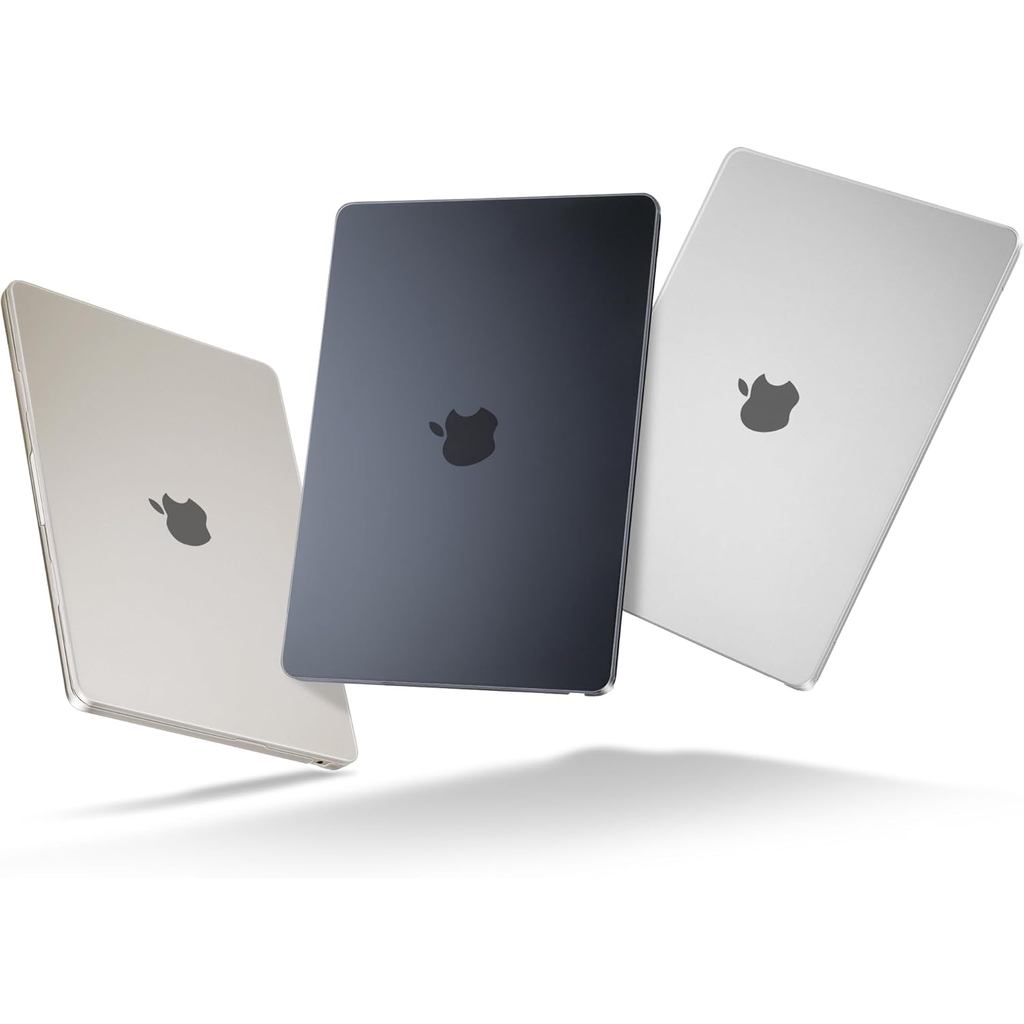 MEEgoodo สําหรับ MacBook Air M4/M3/M2 13.6 นิ้วกรณี 2025 2024 2022,Fit รุ่น A3240/A3113/A2681,ยืดหยุ