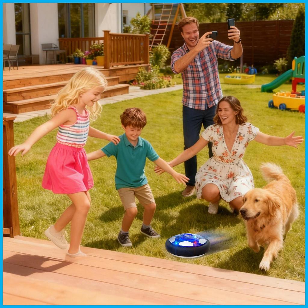 Hover Air ลูกฟุตบอลของเล่นแบบชาร์จไฟได้ Interactive Air ฟุตบอลเกมสําหรับเด็กชายหญิงเยาวชนกลางแจ้ง Ro
