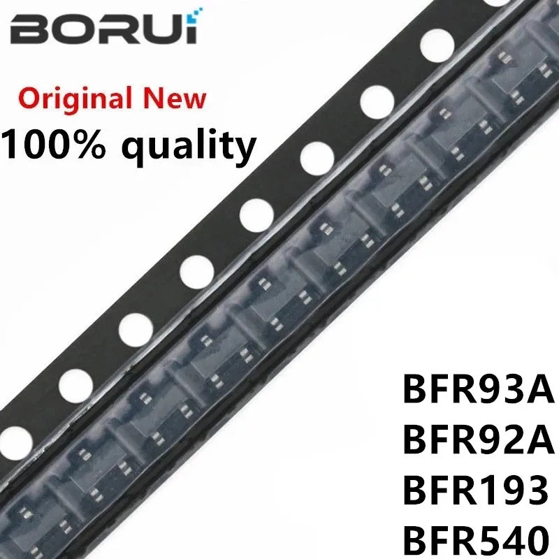 20PCS BFR93A SOT23 BFR93 RF BFR92A BFR92 BFR193A BFR193 BFR540 Bipolar ขนาดเล็กสัญญาณทรานซิสเตอร์ใหม