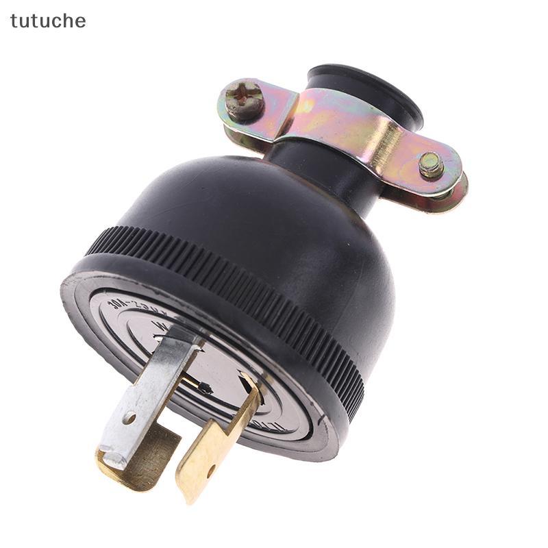 Tutu 2.5KW ปลั๊กเครื่องกําเนิดไฟฟ้าปลั๊กป้องกันการหลวม 168f/170f ปลั๊กสามขั้ว GX160 VN