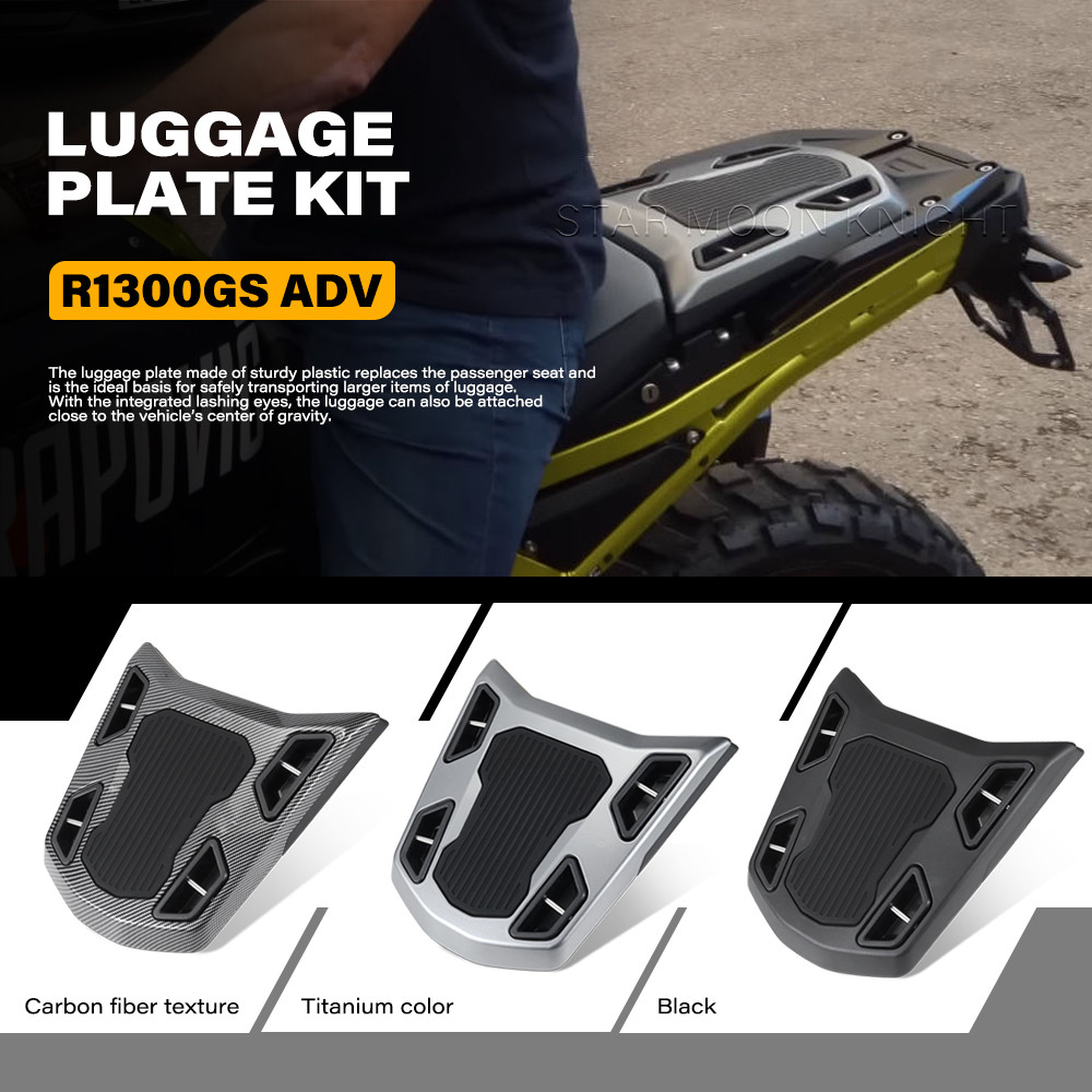 สําหรับ BMW R1300GS Adv R 1300 GSA GSA1300 2024 2025 อุปกรณ์เสริม Pillion กระเป๋าแผ่นชุดกระเป๋าเดินท