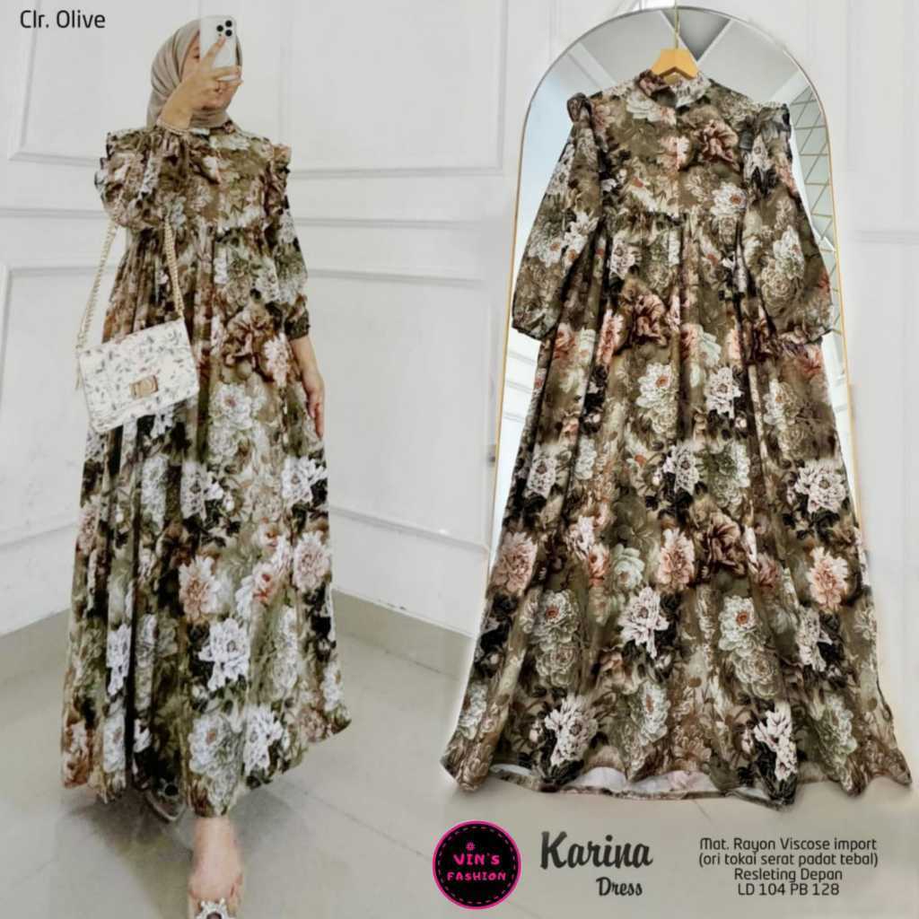 0812 KARINA DRESS by ViNS // NOVIISTUFF