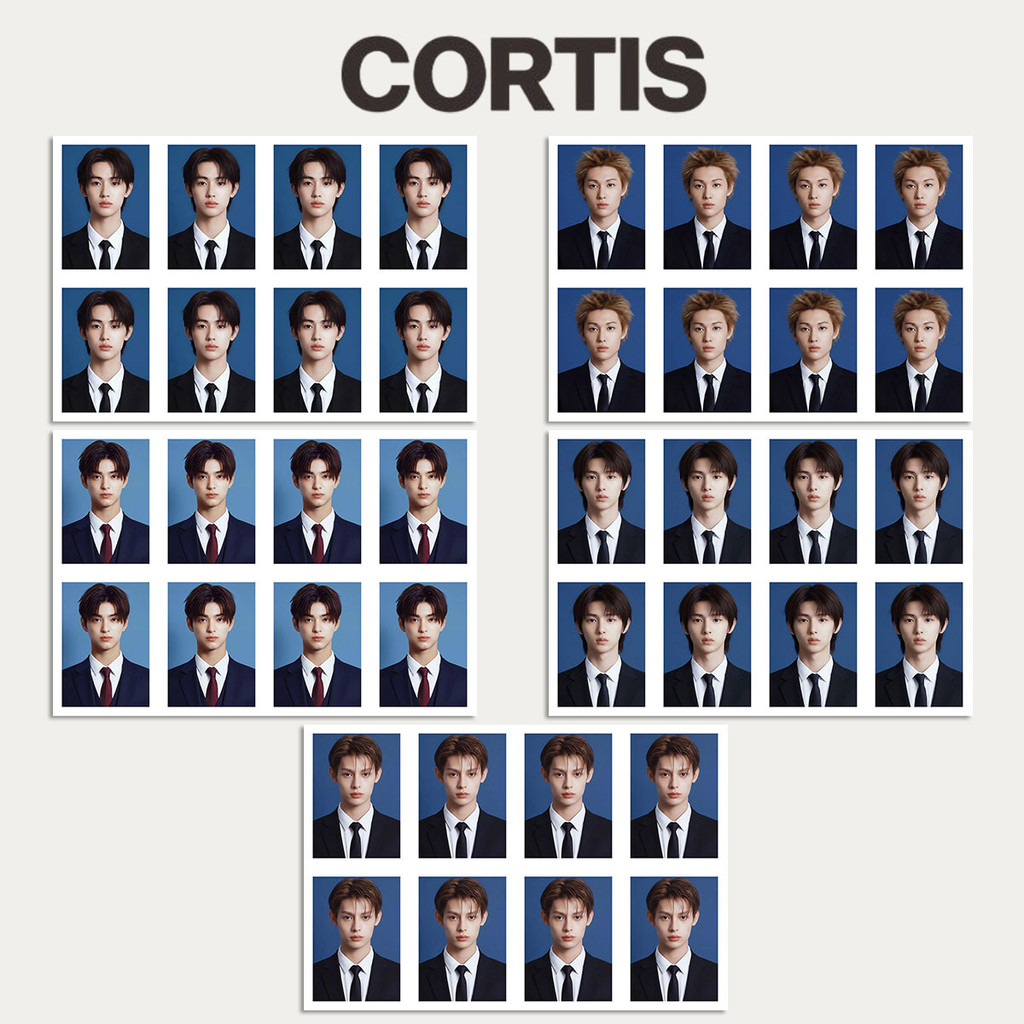 Kpop Idol Martin Suit ID Photo 1 นิ้วภาพ COER คอลเลกชันหนังสือเดินทาง Photo KEONHO