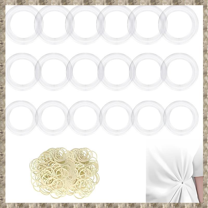 [zv0lma8i] เสื้อผ้า Cinch Clips Set Tailor Rings for Cinching Clothing ประกอบด้วย 18 วงใน 3 ขนาด + ย