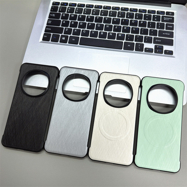 เคส honor x9c เคส honor x9c 5g เหมาะสําหรับ Huawei Honor Magic8Pro ผ้าไหมทองธรรมดาหนัง Frameless เคส