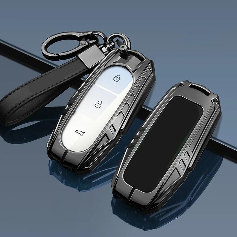 โลหะรถ Remote Key กรณี Shell ผู้ถือโซ่ Fob สําหรับชั้นนําในอุดมคติ L6 Pro Li Auto L7 Ultra L8 Max Li