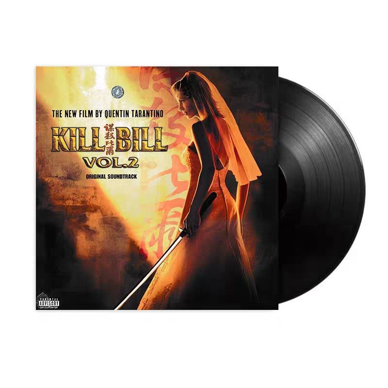 KILL BILL BILL 2 KILL BILL Vol. 2 OST เพลงประกอบต้นฉบับ LP แผ่นเสียงไวนิล zy251121