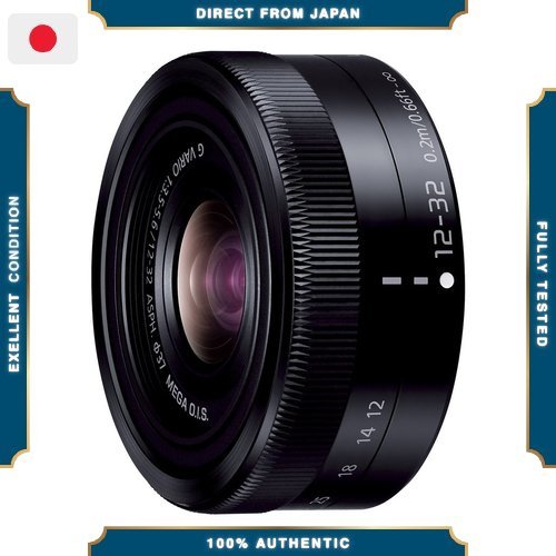 【Excellent】 เลนส์ซูมมาตรฐาน Panasonic Lumix G Vario 12-32mm F3.5-5.6 ASPH./MEGA O.I.S. สำหรับระบบ Mi