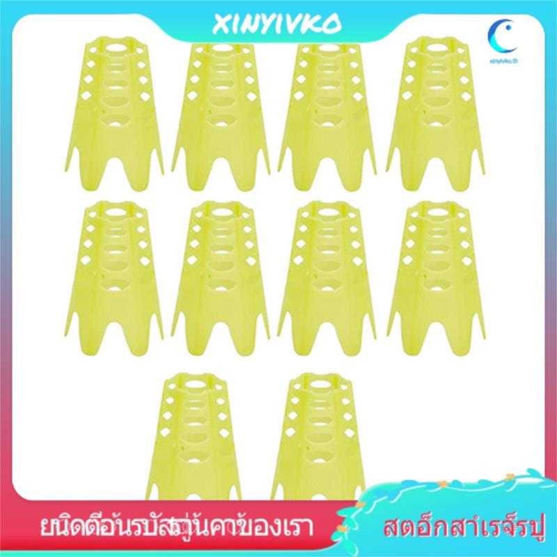 [xinyivko.th] 10 ชิ้น Golf Mat Tees,กอล์ฟจําลอง Tees,Practice Golf Tees สําหรับช่วงขับรถ, Home Golf 