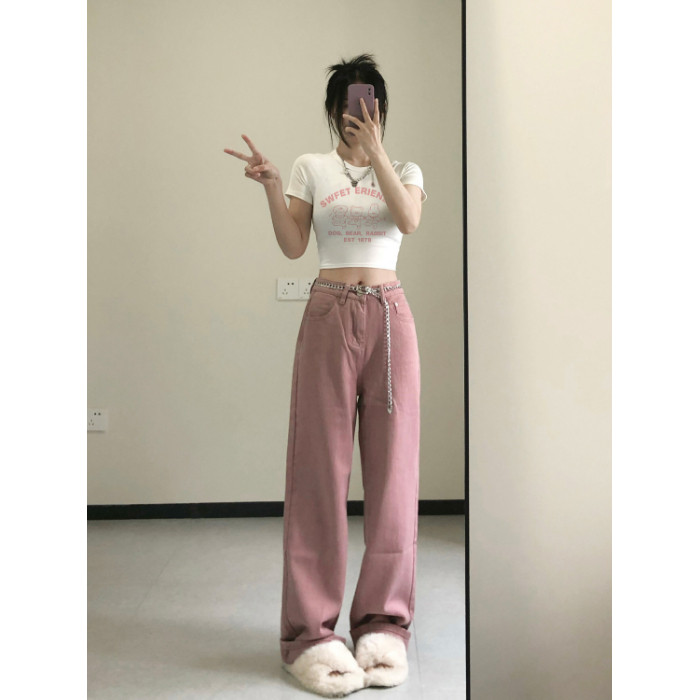 CODAA39 เกลียวโพลีเอสเตอร์สาวร้อนแฟชั่นรอบคอพิมพ์แขนสั้นเสื้อยืดผู้หญิงฤดูร้อนออกแบบ Niche Simple Al