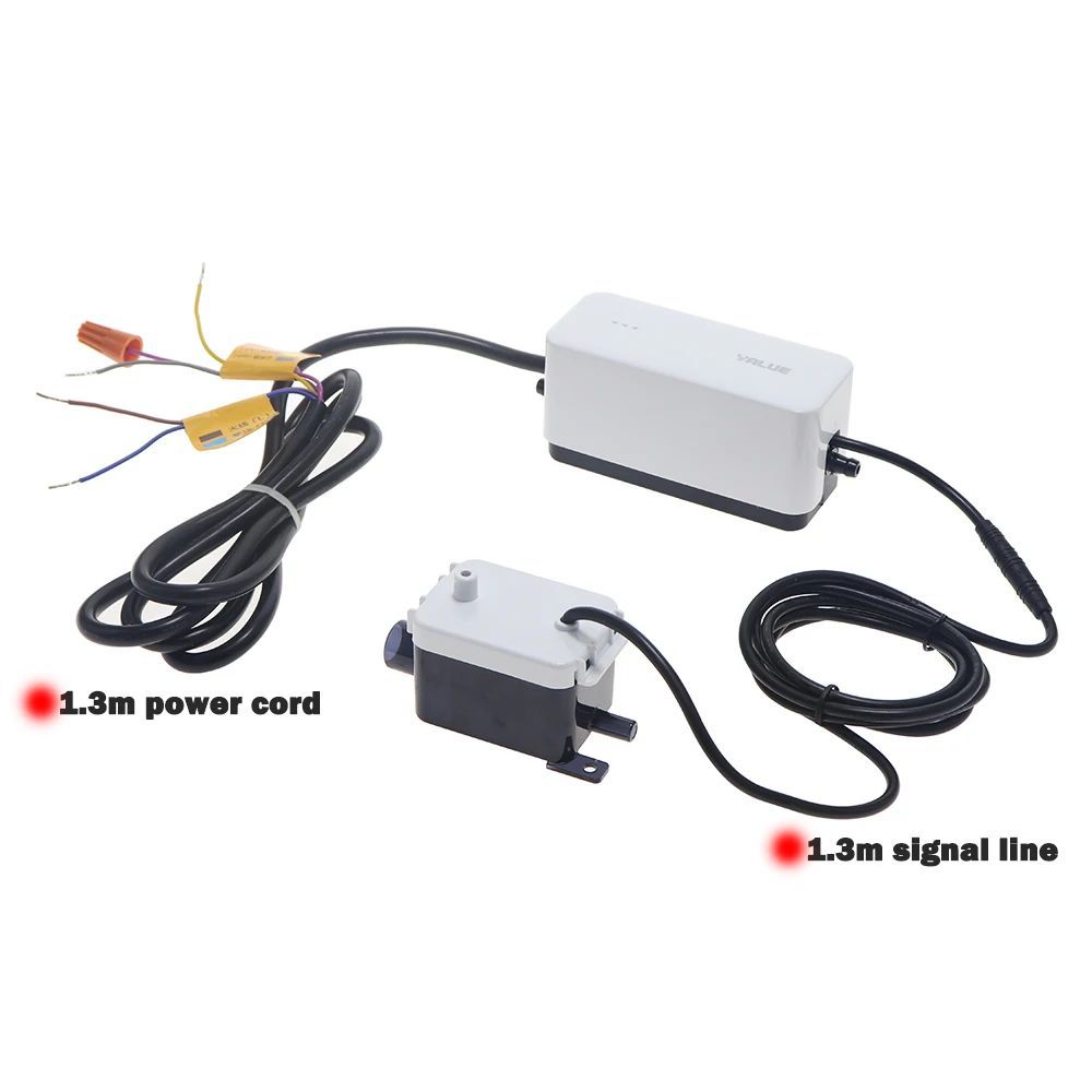 VALUE 100V‐240V อัตโนมัติ Ultra-quiet Condensate ปั๊มเครื่องปรับอากาศท่อระบายน้ําปั๊มสําหรับ 1-3P On
