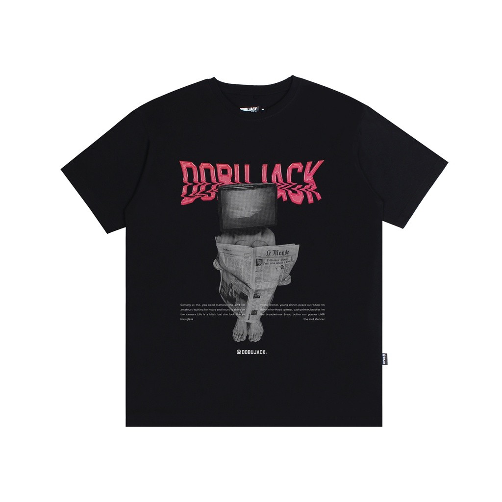 เสื้อยืด Dobujack เสื้อยืด Lemonade Black