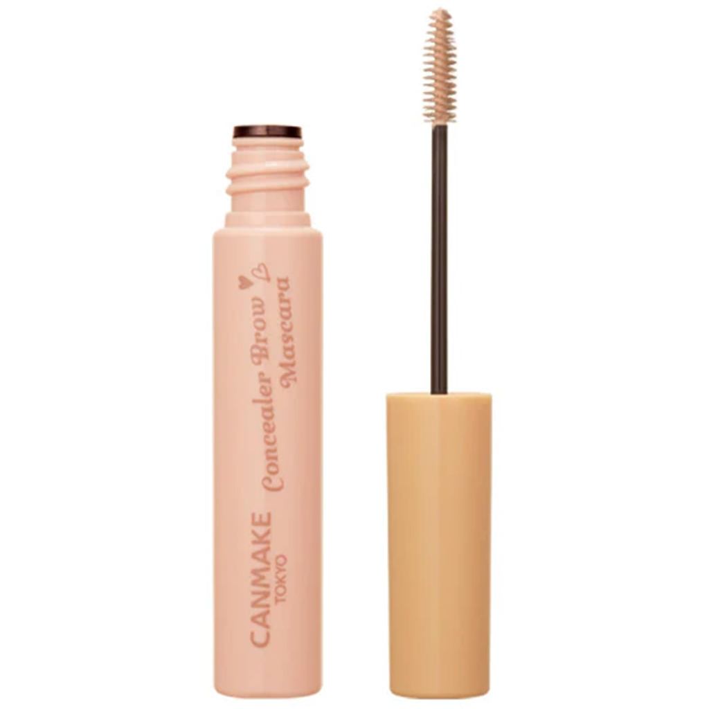 Canmake Brow Mascara Concealer - Universal Color Range for Perfect Brows