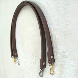 [การจัดส่งสินค้าในคลังสินค้าในประเทศ]สายรัดกระเป๋าไหล่หนังเทียมขนาด 60 ซม., สีทึบ สวมใส่ง่ายและสั้น