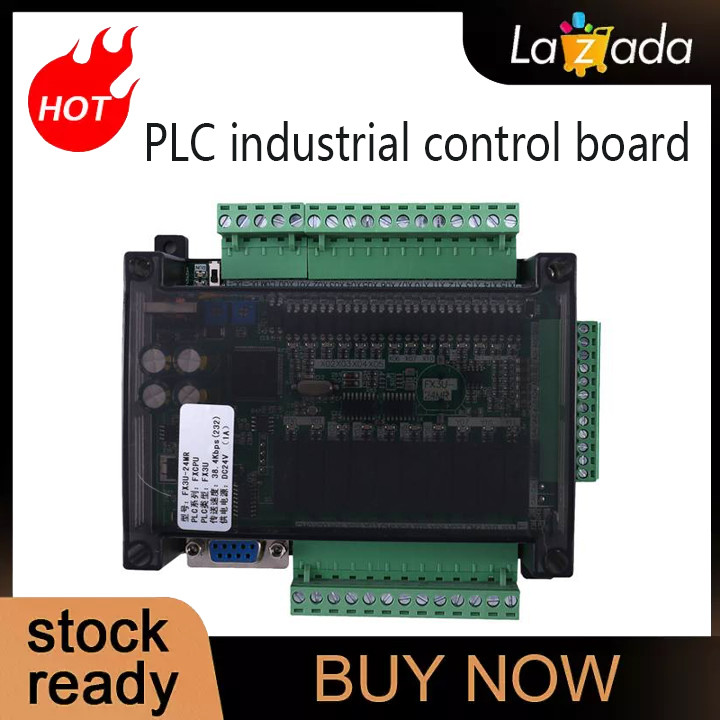 บอร์ด PLC ควบคุมอุตสาหกรรม FX3U-24MR ความเร็วสูง ​​ครัวเรือนอุตสาหกรรมควบคุม PLC Board PLC Controlle