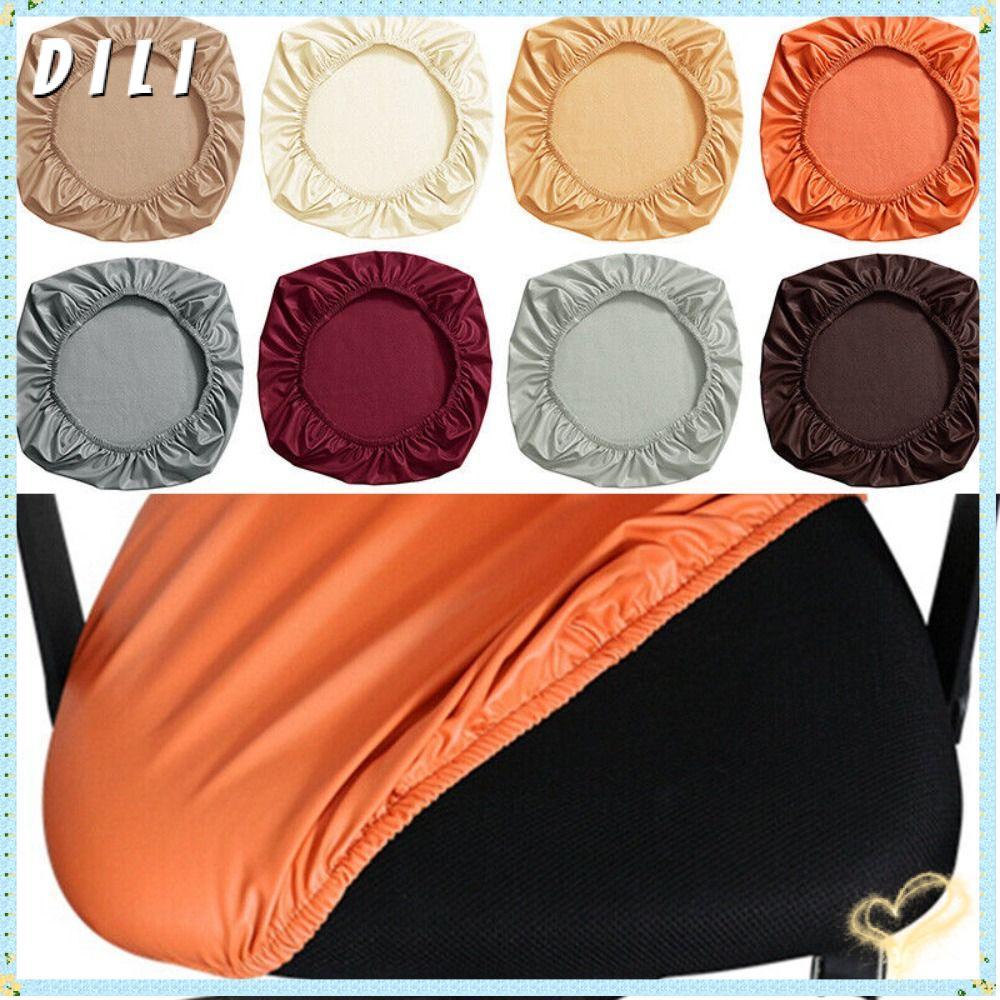 จัดส่งจากประเทศไทย ผ้าคลุมเก้าอี้คอมพิวเตอร์DILI, ผ้าคลุมเบาะเก้าอี้หนัง PU สํานักงาน, ผ้าคลุมเก้าอี้กันน้ําความยืดหยุ่น