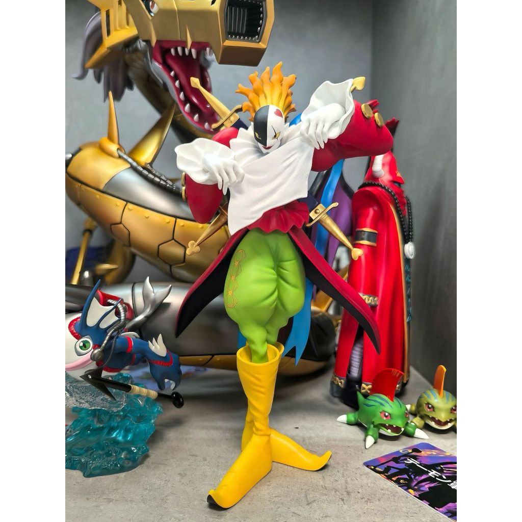 [ในสต็อก] Digimon Adventure DG Joker King Figure [Exclusion Limited] Digimon Joker Beast GK Model Fi