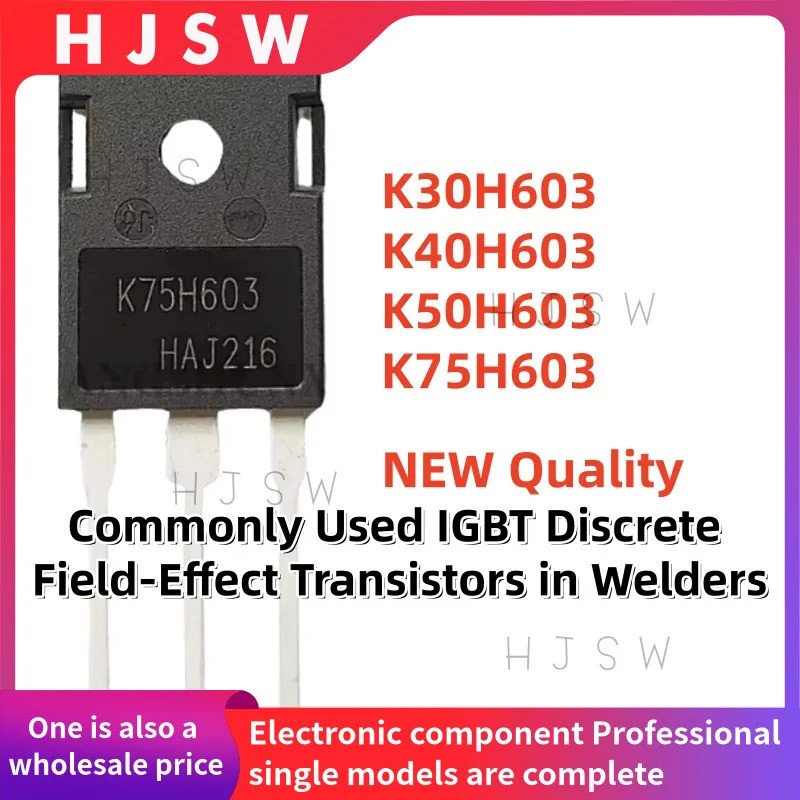 5PCS K30H603 K40H603 K50H603 K75H603 IKW30N60H3 IKW400N60H3 IKW50N60H3 IKW75N60H3 TO-247 IGBT ทรานซิ