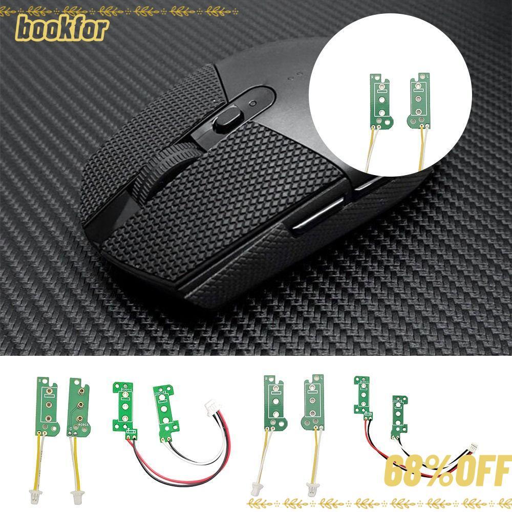 BOOKFOR เมาส์ Micro Switch, อะไหล่ซ่อมปุ่มเมาส์, Professional DIY Hot-swap เมาส์เมนบอร์ดสําหรับ G304