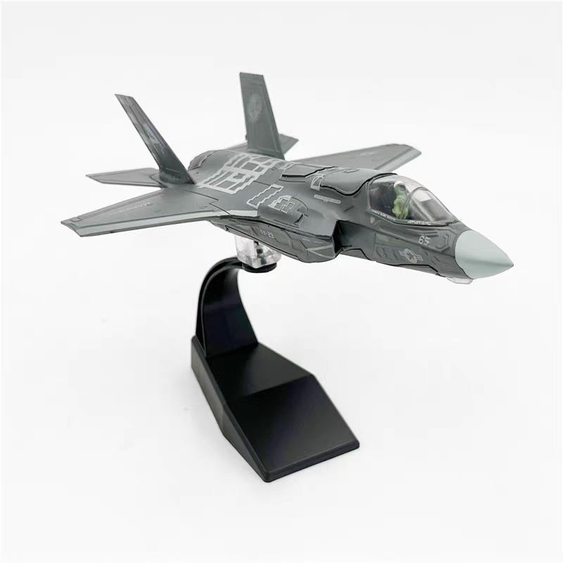1/72 อเมริกัน F-35B แนวตั้ง Landing Fighter F35 จําลอง Fighter เครื่องบินทหารรุ่นเครื่องประดับ