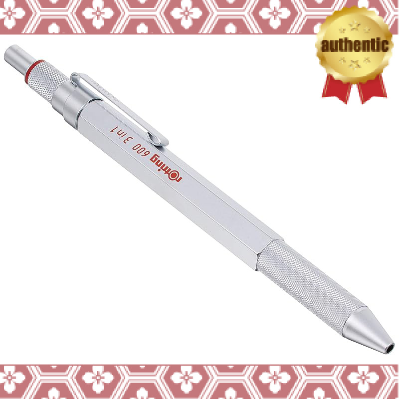 ROTRING 600 3-in-1 Silver Twist Type 2121117 Official Import