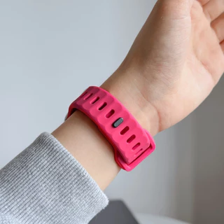 สายซิลิโคนกีฬาสําหรับ Apple Watch Ultra 49/40/41/44/45/46 มม. Series 11/10/9/8/7/6/5/SE