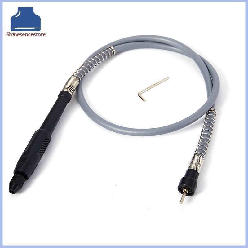 SHINE Handle เครื่องบดเพลาแบบยืดหยุ่นพร้อมสว่าน 0.3-3.2 มม. Chu Flex Shaft สําหรับ Dremel TH