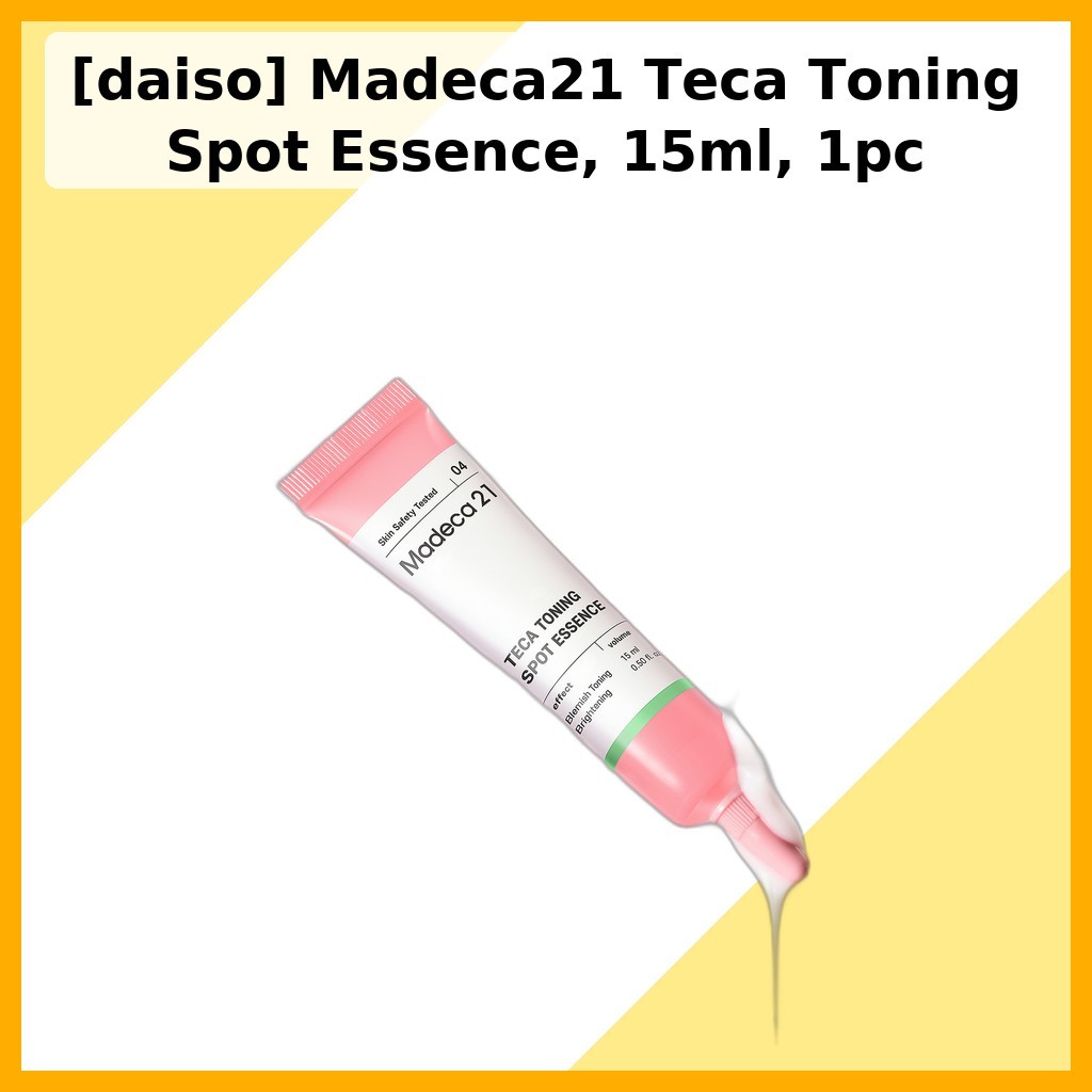[daiso] Madeca21 Teca Toning Spot Essence, 15ml, 1pc / Korean Toning Essence / Blemish Targeting by 
