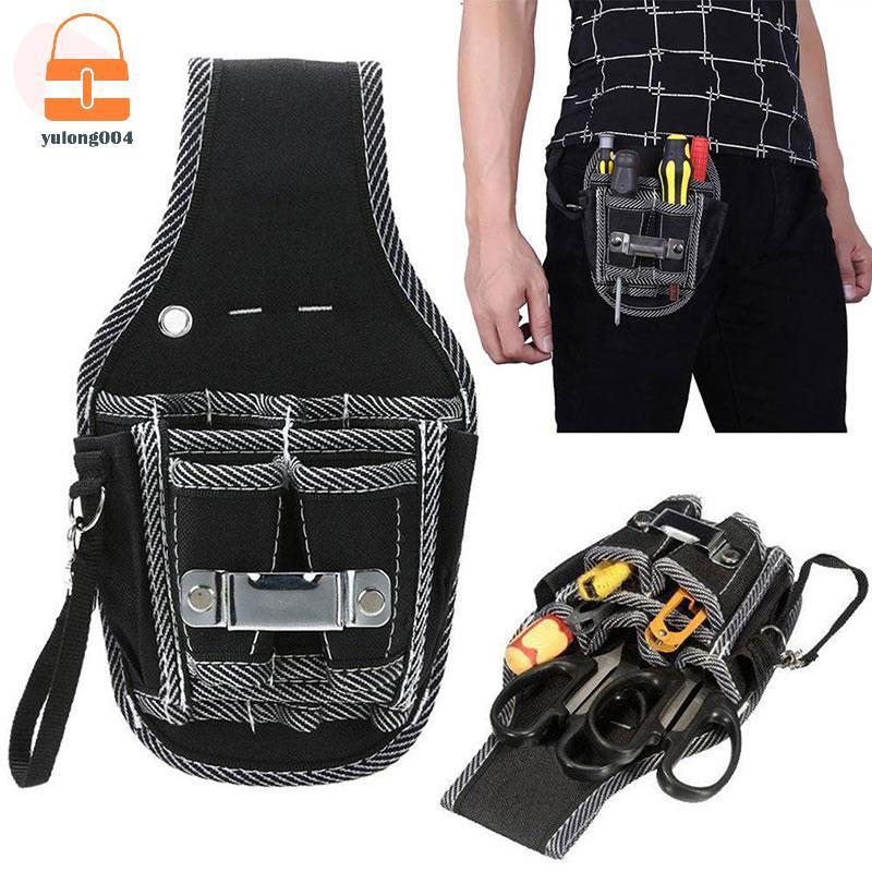 [PE] ช่างไฟฟ้าเอว Poet Tool Belt Pouch Bag ไขควง Kit Holder Case Cal
 ไทย