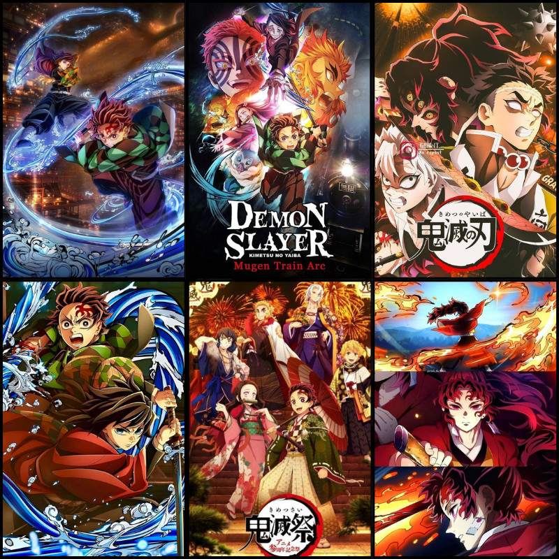 【Demon Slayer Puzzle】จิ๊กซอว์ 300 ชิ้น จิ๊กซอว์ 500 ชิ้น จิ๊กซอว์ 1000 จิ๊ก jigsaw puzzle จิ๊กซอว์ไม้  ตัวต่อจิ๊กซอว์ 516