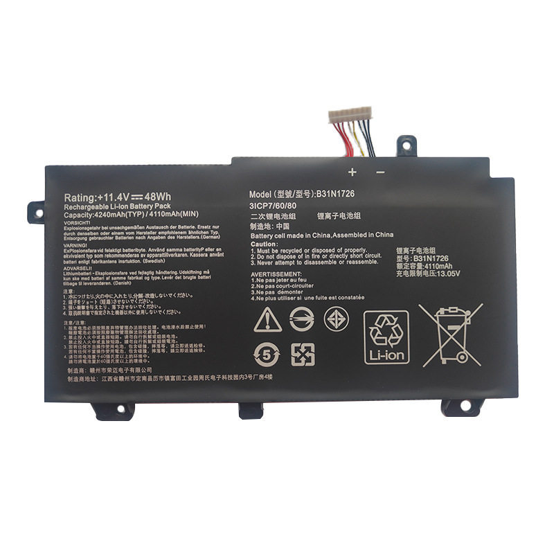 Applicable to ASUS Tianxuan 1st/2nd generation FA506 FA506Q/I/IV/IU/II/IC/QE B31N1726 battery