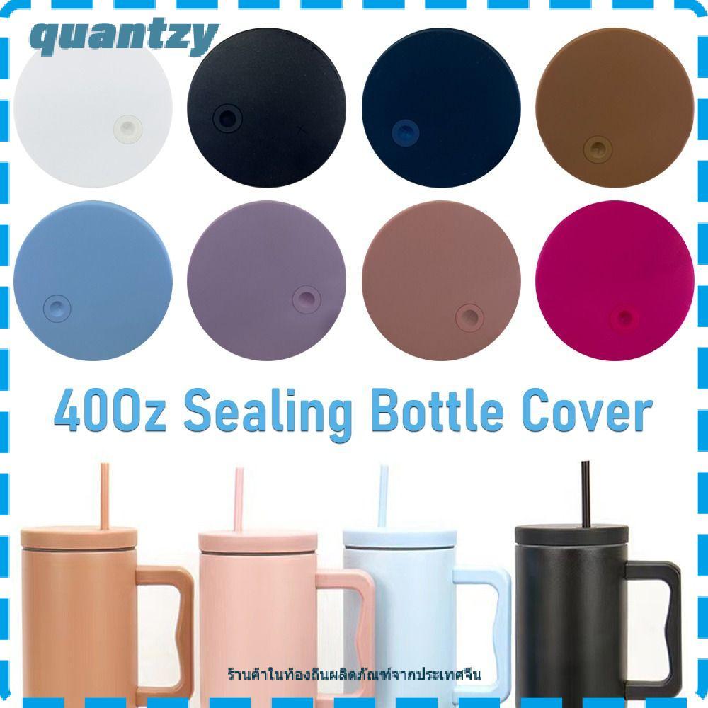 QUANTZY ฝาครอบขวด 1 ชิ้น, ฝาครอบแก้วพลาสติกไม้, ป้องกันน้ํากระเซ็น, ฝาปิดถ้วย Themos 40Oz สําหรับ Quencher H3.0