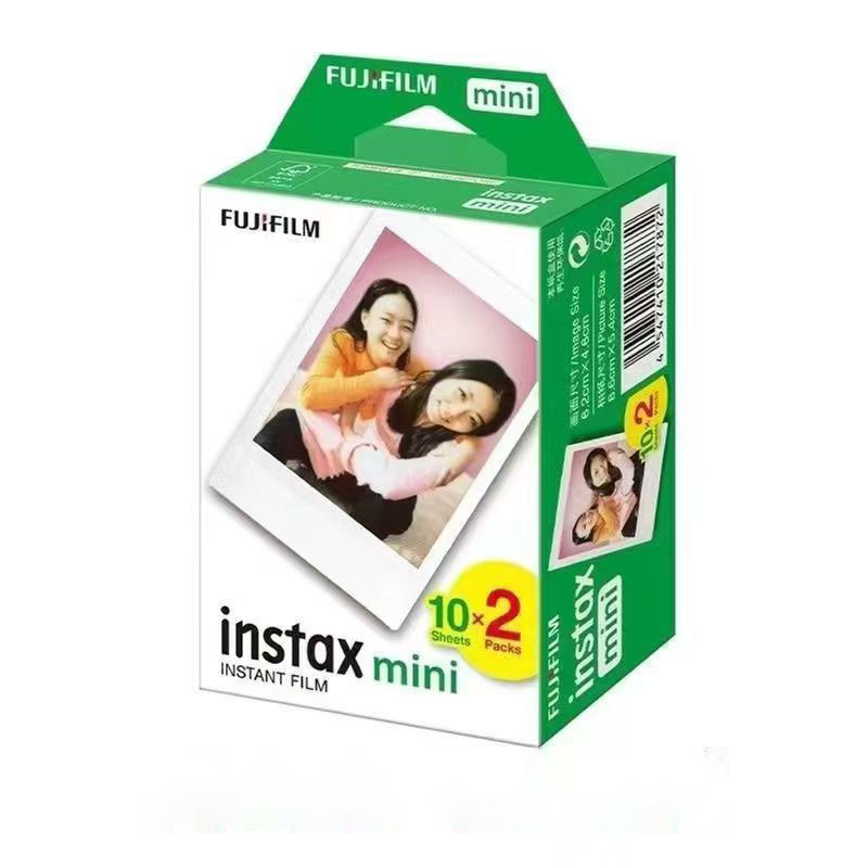 ฟิล์ม Instax Mini White 3 นิ้วของแท้ ใช้ได้กับ Mini 7+/ 8/9/11/12 (New Date)