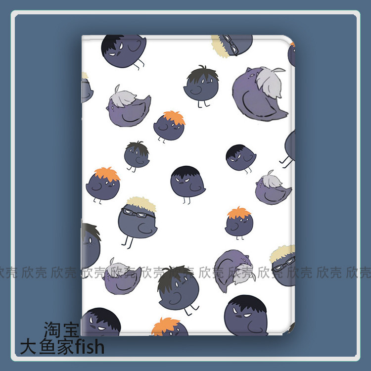 วอลเลย์บอลเยาวชนอะนิเมะเหมาะสําหรับ iPad10.2 เคสป้องกัน Air3/4 Huawei matepad Pro11 แท็บเล็ต min5/6 