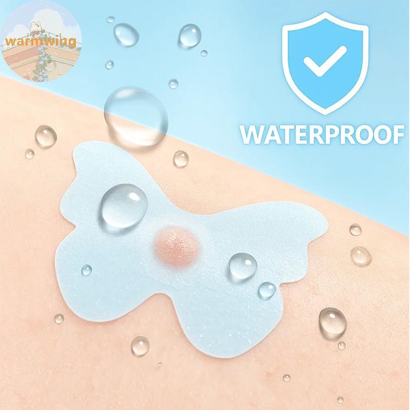 Warmwing 120/360Pcs รูปร่างสิวแพทช์สติกเกอร์ Blemish Spot คอนซีลเลอร์ 0.1 มม.รักษาสิว Pimple Remover