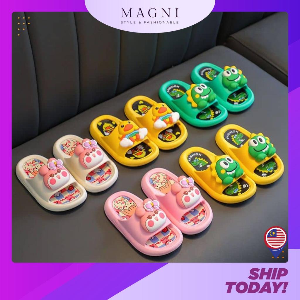 Magi Selipar Kanak-Kids Comed รองเท้าแตะเด็กน่ารัก Unisex Eva ลื่นเด็กรองเท้าแตะ MK13