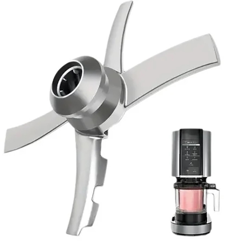 QXZ เครื่องไอศกรีมเปลี่ยนใบมีดสําหรับ Ninja Creami NC300 Series ใบมีดผสมใช้งานร่วมกับ NC299AMZ/NC301