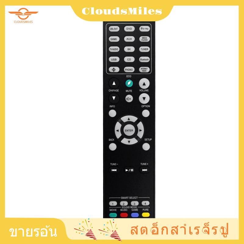 [CloudsMiles.th] RC042SR รีโมทคอนโทรลพลาสติกสําหรับ 4K UHD Ultra HD AV Receivers Remote SR6015 NR171