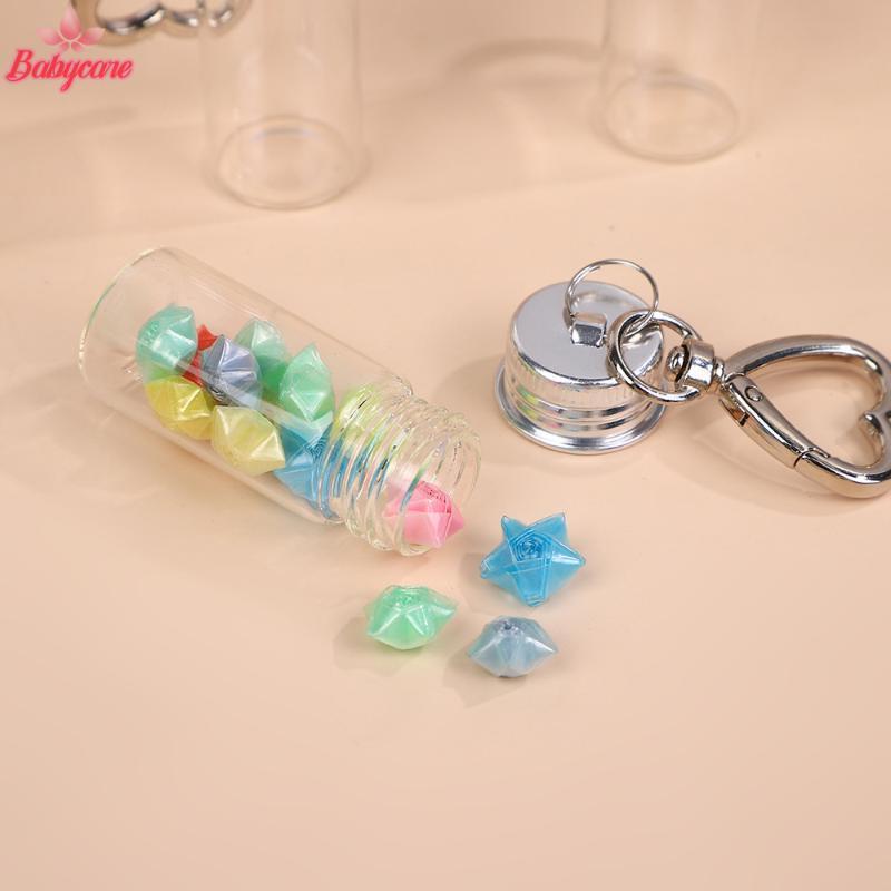 <BYCE-t> 1/3 ชิ้น Wishing ขวดพวงกุญแจขวดเปล่า DIY หัตถกรรมสําเร็จการศึกษางานแต่งงาน Decor ขวดแก้วโปร่งใส ราคา ถูกที่สุด ดีลบีเคเค แกลเลอรีภาพที่ 3