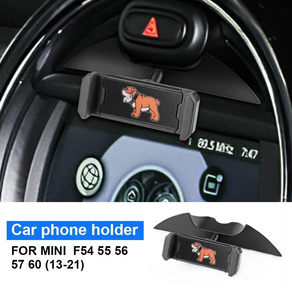 AMBERMILE สําหรับ MINI Cooper F54 F55 F56 F57 F60 ที่วางโทรศัพท์ในรถยนต์ Dashboard Slot Mount Auto น