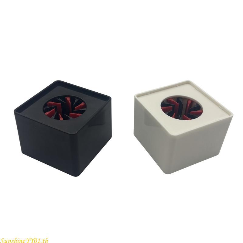 SUN Studio สัมภาษณ์ Microphone Flag Station โลโก้สี่เหลี่ยม ความทนทาน ABS สีดําสีขาว