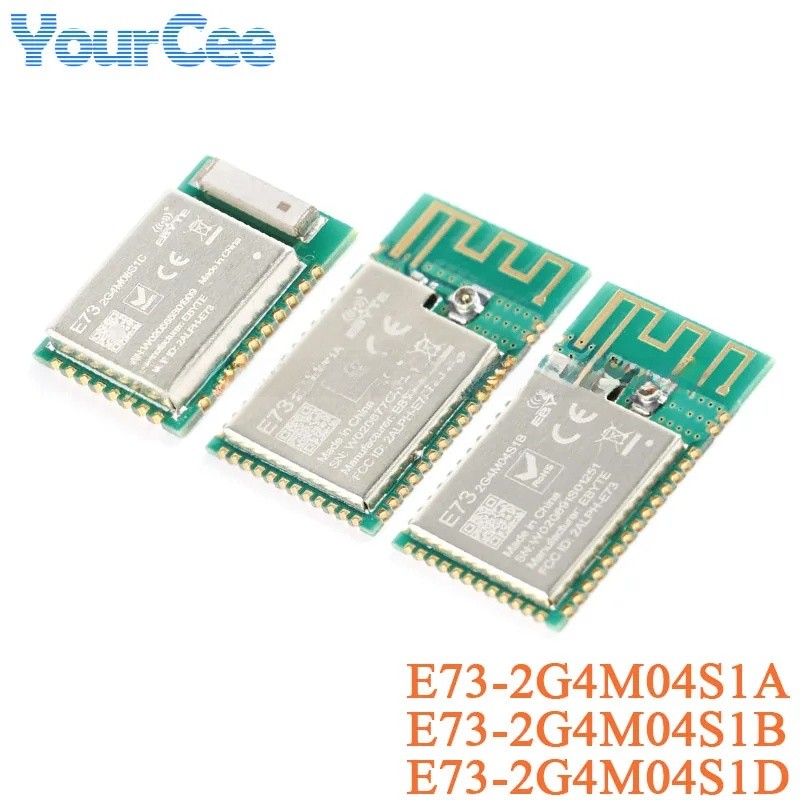1 PC E73-2G4M04S1A E73-2G4M04S1B E73-2G4M04S1D NRF52810 NRF52832 NRF51822 BLE 4.2 5.0 IO โมดูลไร้สาย