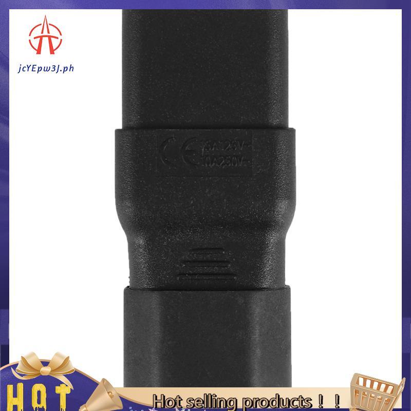 jcyepw3jPDU UPS Power IEC ชาย C14 ถึงหญิง C19 อะแดปเตอร์ IEC C19 ถึง C14 Connector