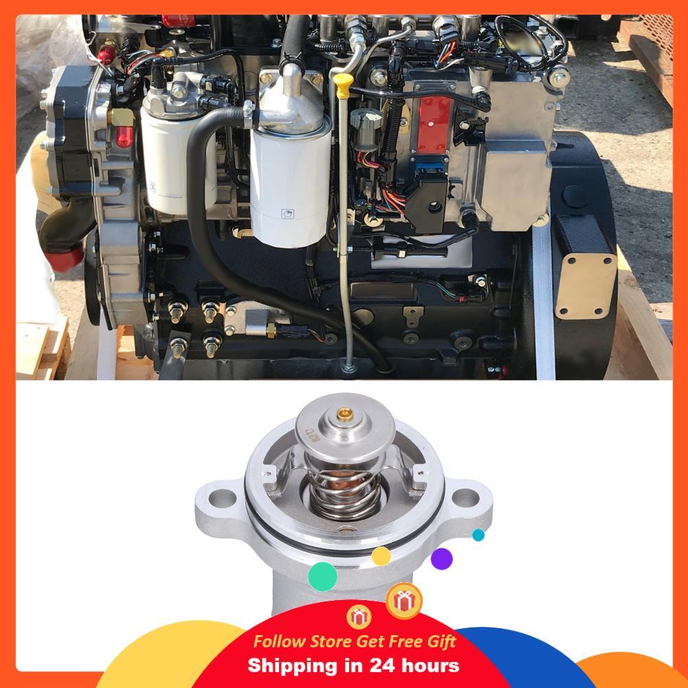 Honglai Honglai รถ Thermostat สำหรับ 4133L507 อลูมิเนียมเครื่องยนต์ Coolant Perkins 1104DE44T 1104DE