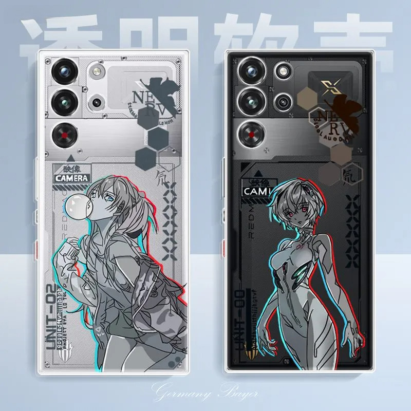 สําหรับเคสโทรศัพท์ RedMagic 10 Pro RedMagic 10S Pro เคสนิ่มโปร่งใส EVA ฝาครอบป้องกันต้นฉบับ