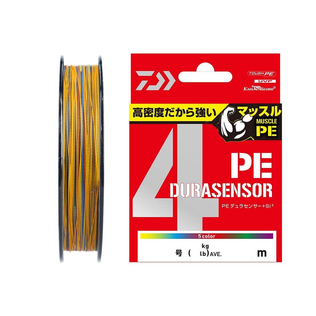 สาย PE สำหรับตกปลา DAIWA UVF PE DuraseンサーX4+Si2 ขนาด 2 เลนท์ 300 เมตร สีสันสดใสเพื่อประสบการณ์การตกป